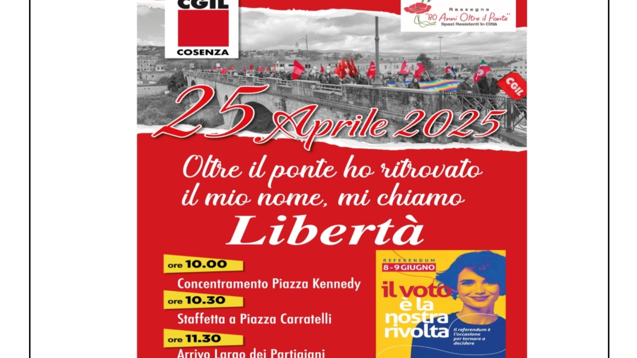 25 APRILE oltre il ponte