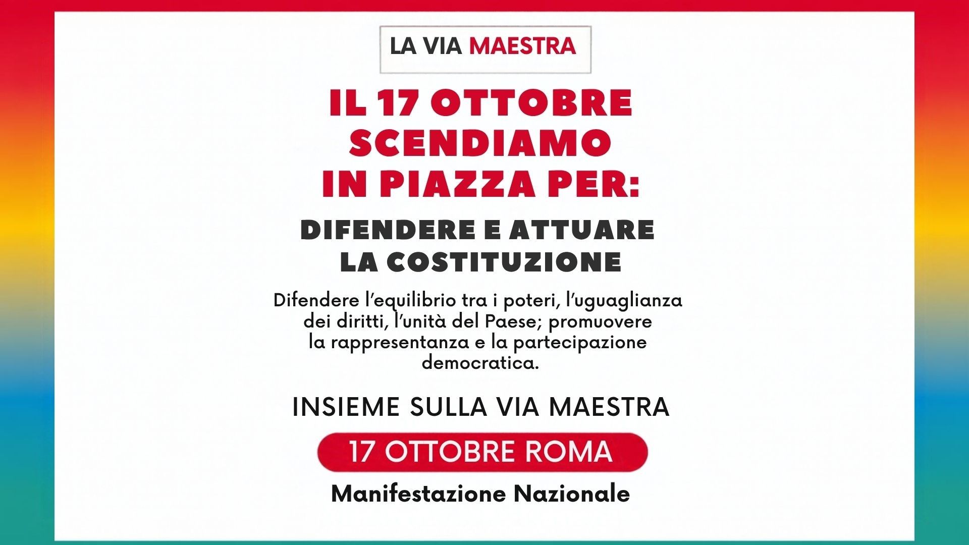 VIA MAESTRA